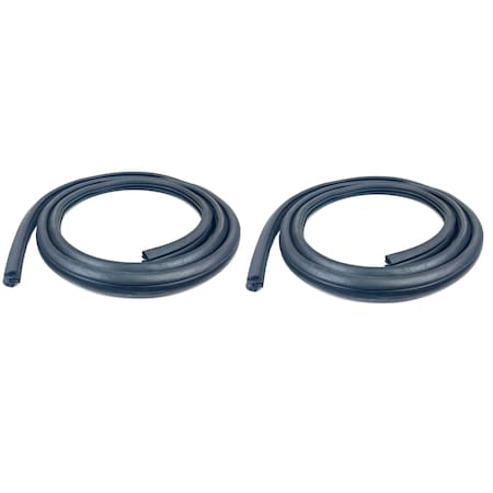 Fairchild Industries 20092019 Dodge Ram 1500 Quad Cab Door Seal, Rear on body Kit Replaces OEM 55112354AC KD3067
